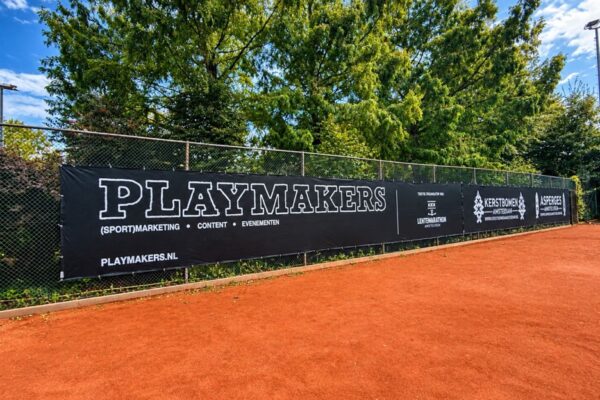 Tennisdoek met bedrukking